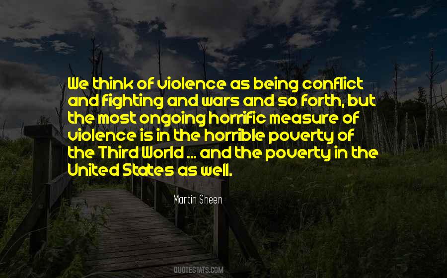 Quotes About Conflict In The World #1475978