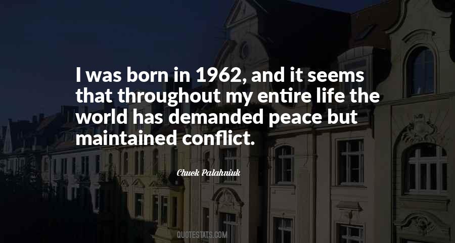 Quotes About Conflict In The World #507921