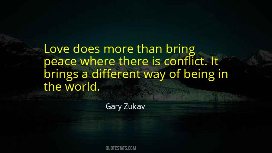 Quotes About Conflict In The World #752842