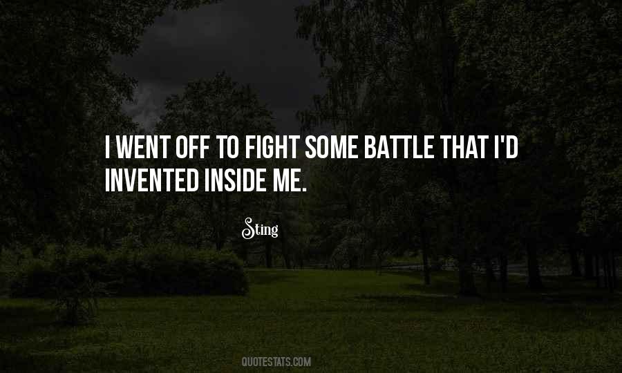 Fight Off Quotes #326503