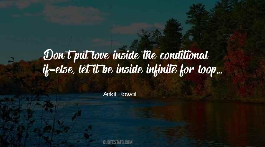 Quotes About Conditional Love #1166287