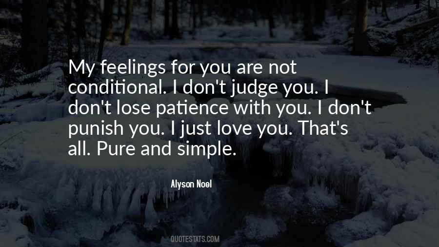 Quotes About Conditional Love #1242699