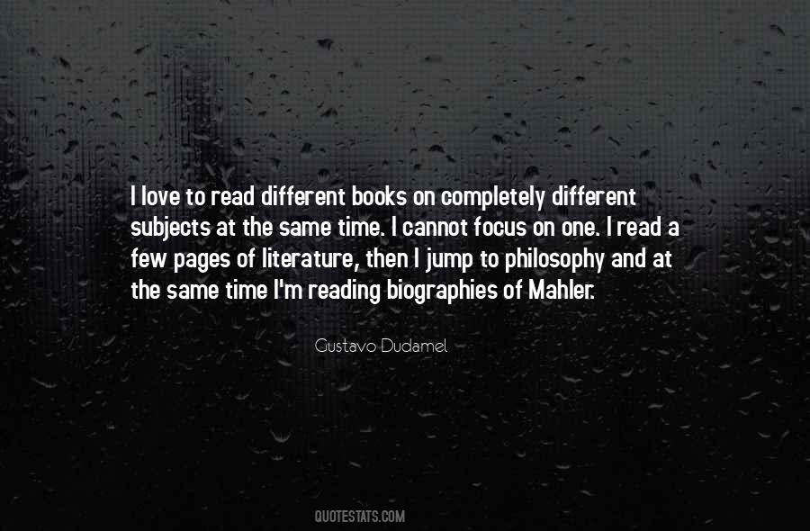 Different Books Quotes #1291041