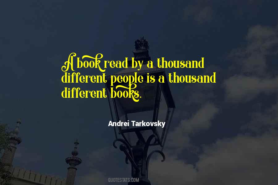 Different Books Quotes #1612014