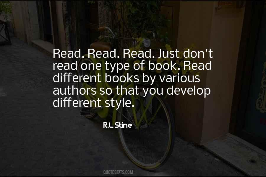 Different Books Quotes #543067