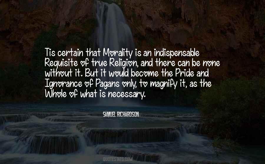 True Morality Quotes #1442356