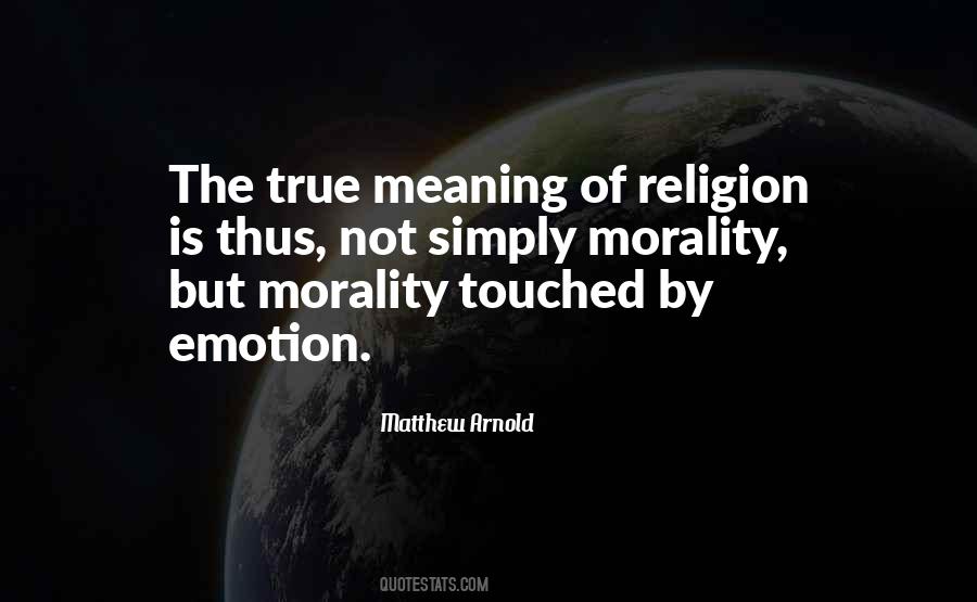 True Morality Quotes #1477080