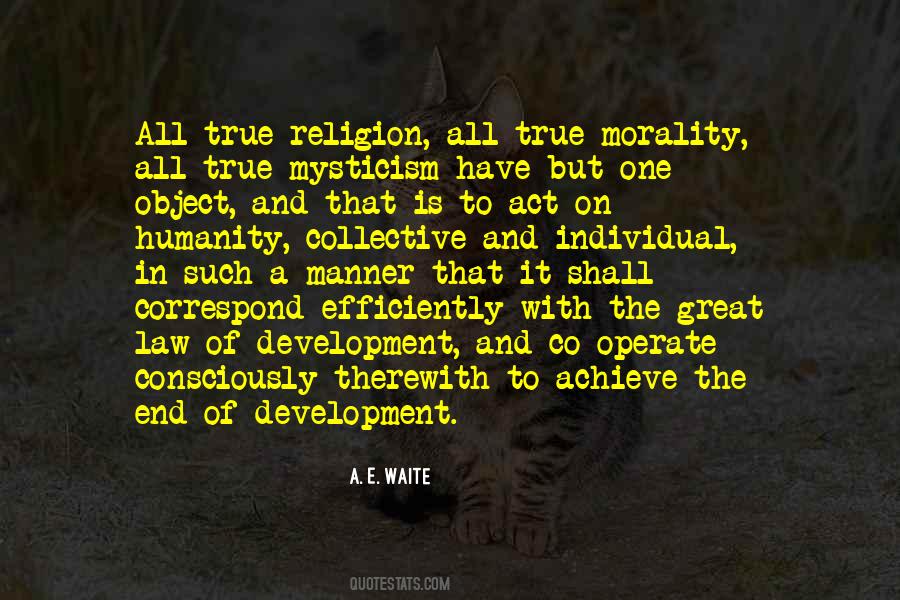 True Morality Quotes #1718781