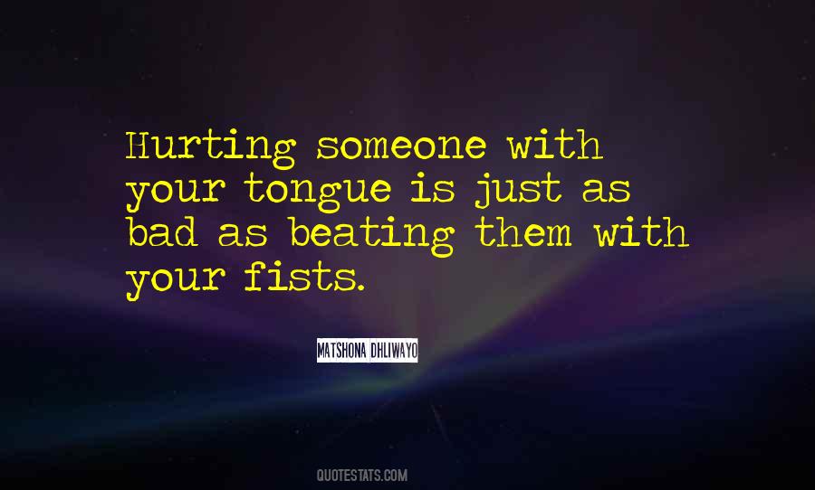 Quotes About Beating Someone #872836