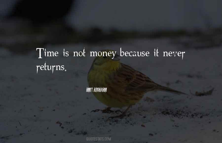 Quotes About Time Not Money #419504