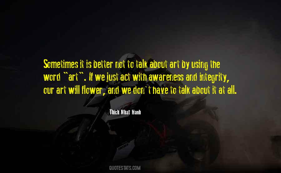 Talk About It Quotes #1247468