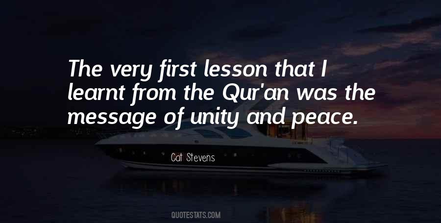 Quotes About Peace And Unity #1007835