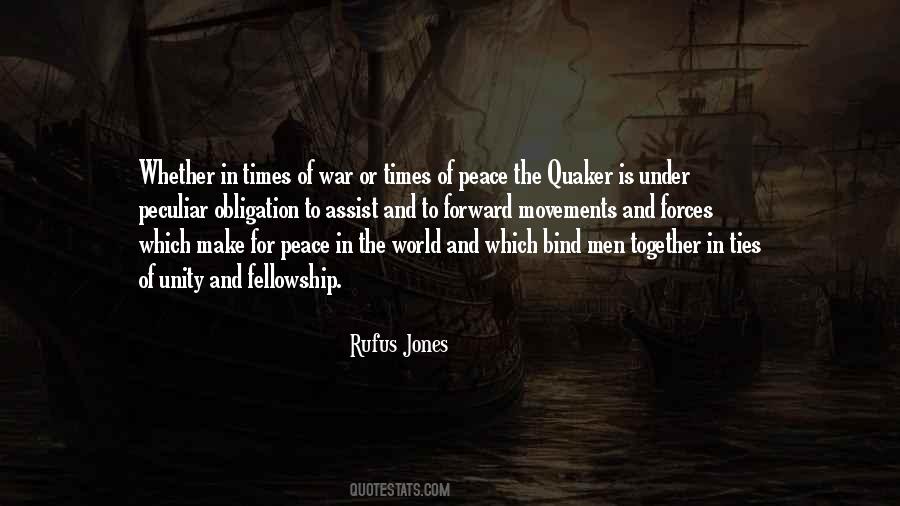 Quotes About Peace And Unity #1460573