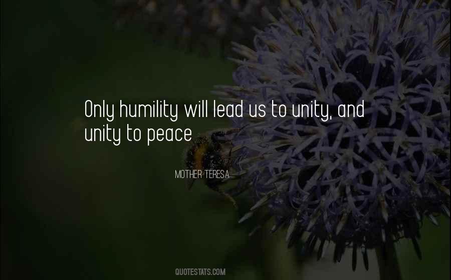 Quotes About Peace And Unity #1500451