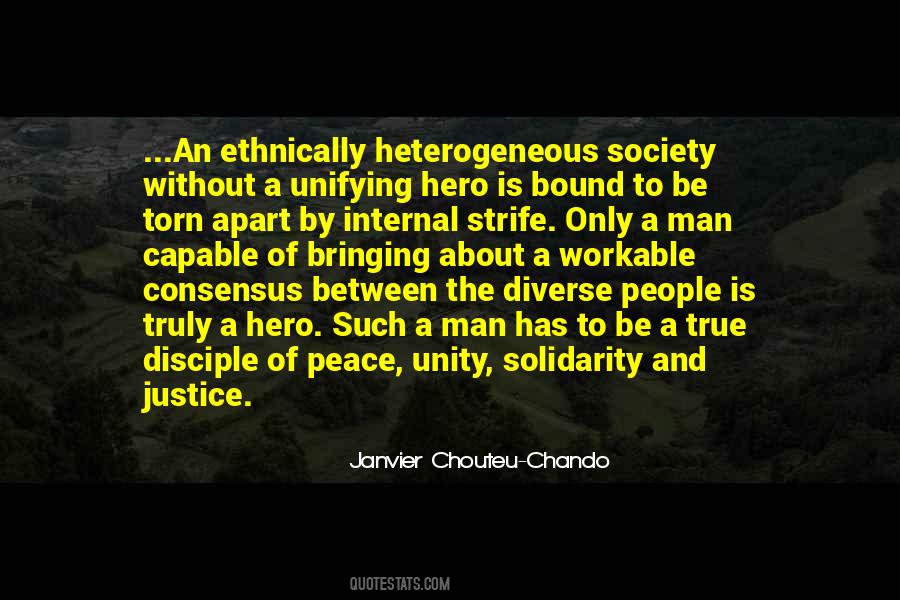 Quotes About Peace And Unity #1795914