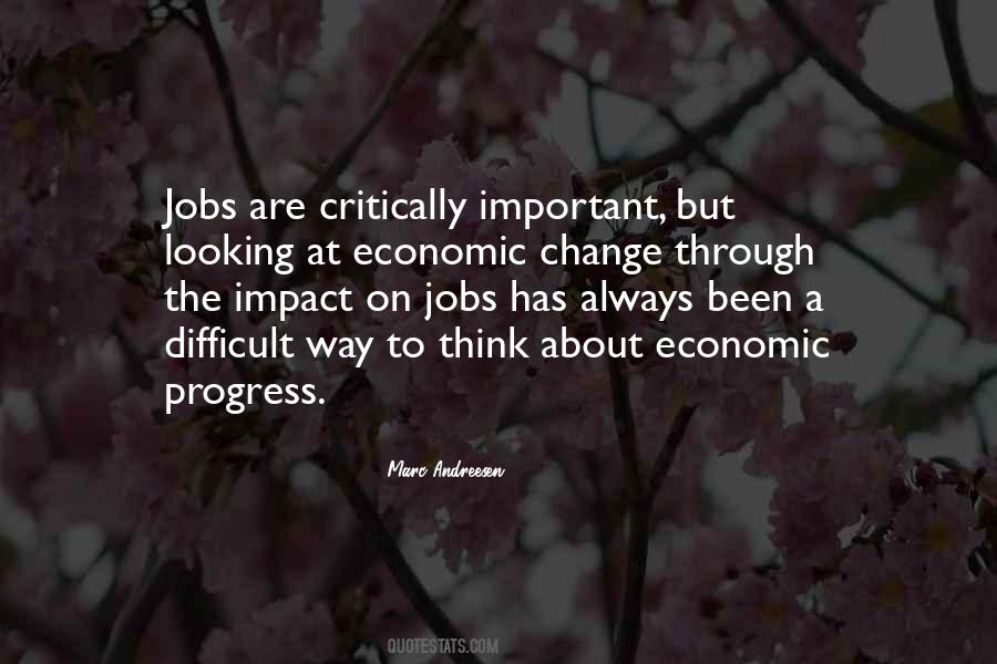 Economic Impact Quotes #1734961