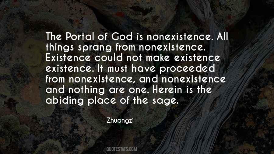 Quotes About The Nonexistence Of God #318521