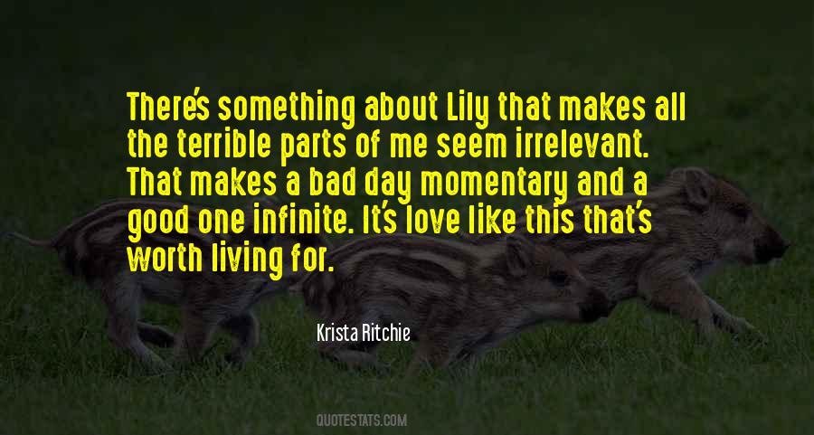 Quotes About Lily #1002490