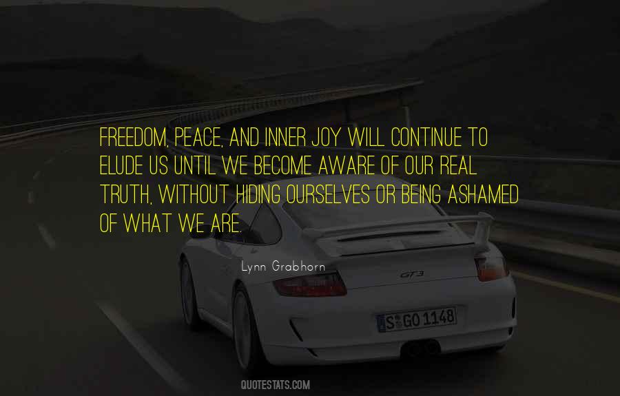 Quotes About Inner Peace And Freedom #1145910