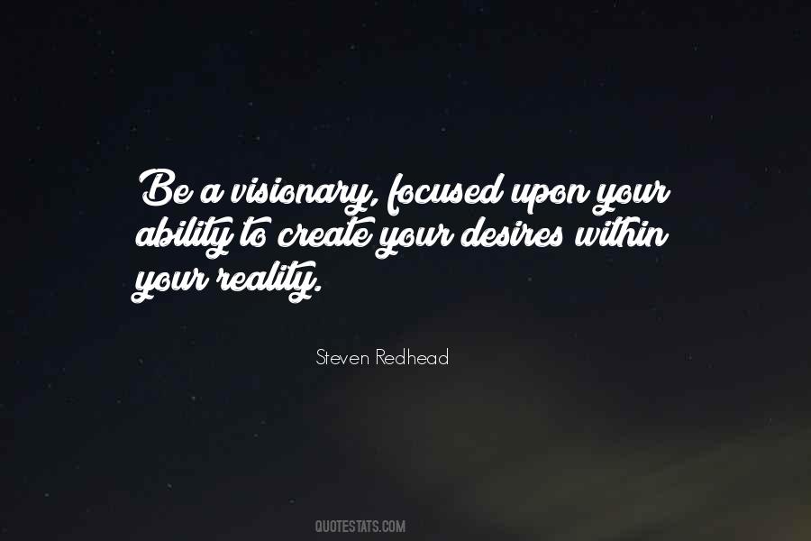 Be Visionary Quotes #735646