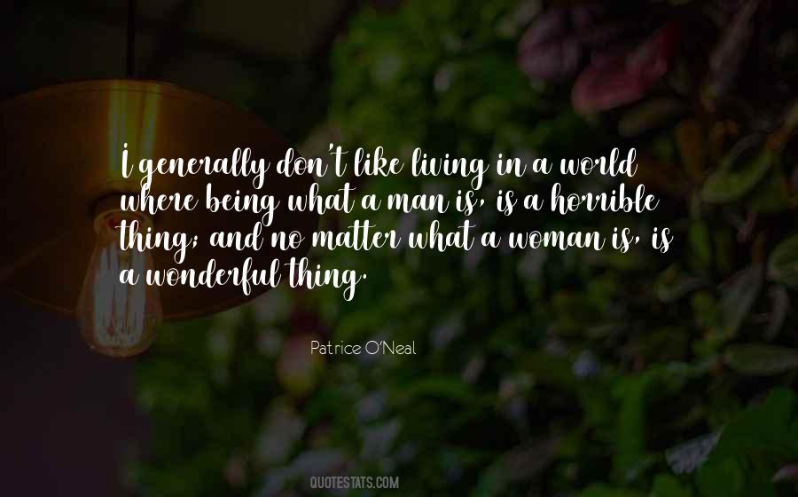 Quotes About Being A Woman In A Man's World #266869