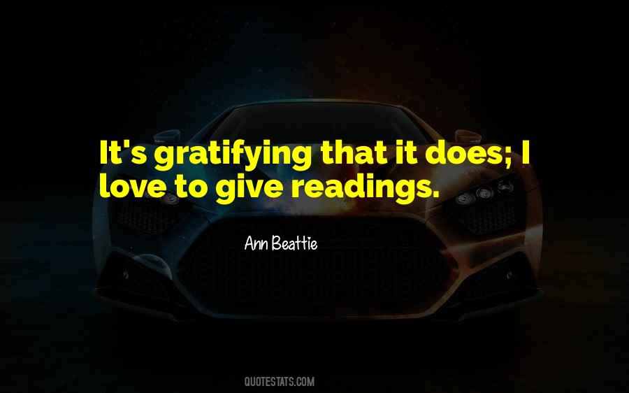 Quotes About Readings #1184682