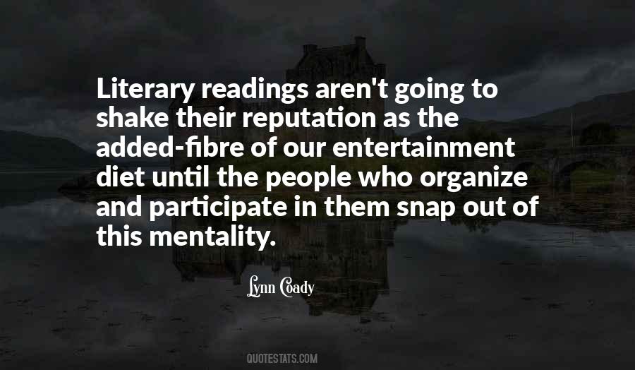 Quotes About Readings #1505657