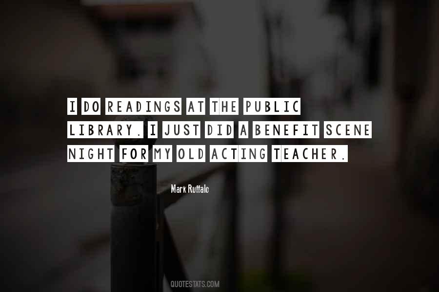 Quotes About Readings #902809