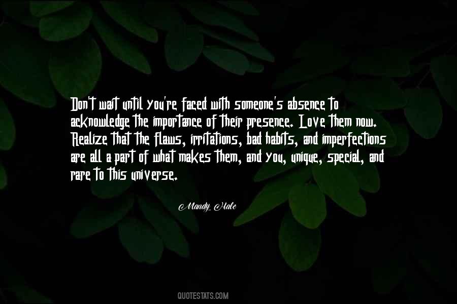 Quotes About Flaws And Love #1282404