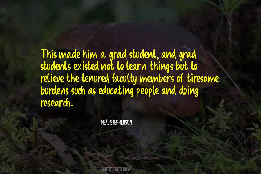 Tenured Faculty Quotes #1363483