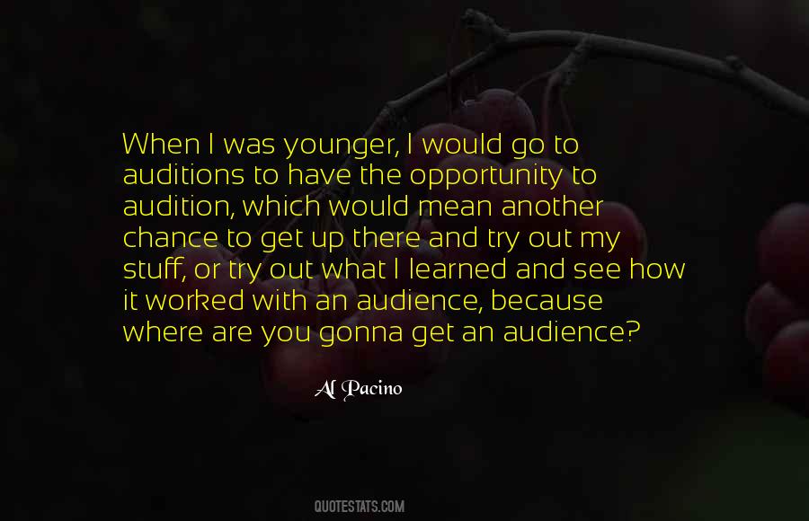 You Are Younger Quotes #858992