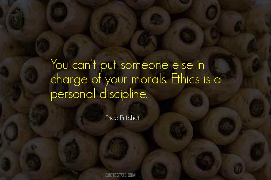 Personal Ethics Quotes #475339