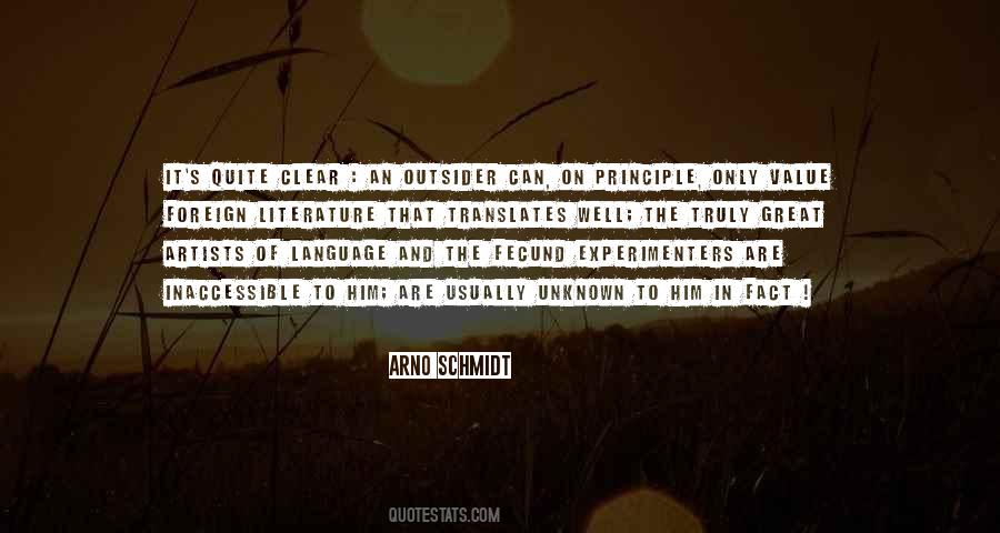 Quotes About The Great Unknown #1163734