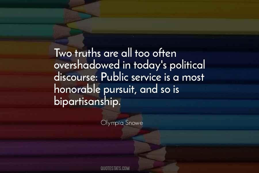 Quotes About Bipartisanship #220568