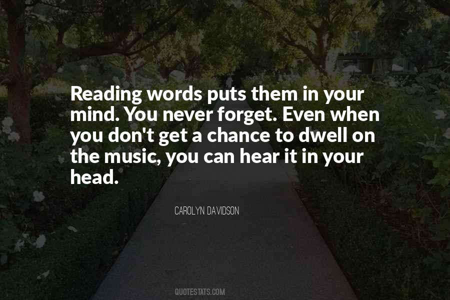 Quotes About Reading Your Mind #727942