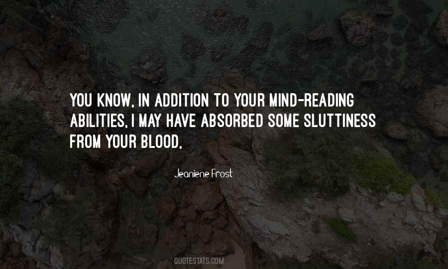Quotes About Reading Your Mind #790826