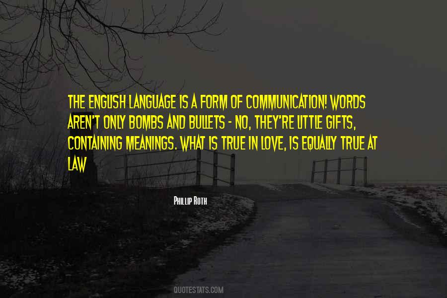 Quotes About Communication And Language #1131136