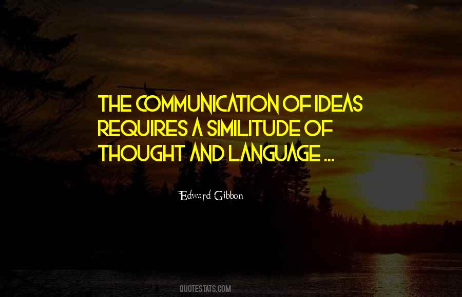 Quotes About Communication And Language #1407902