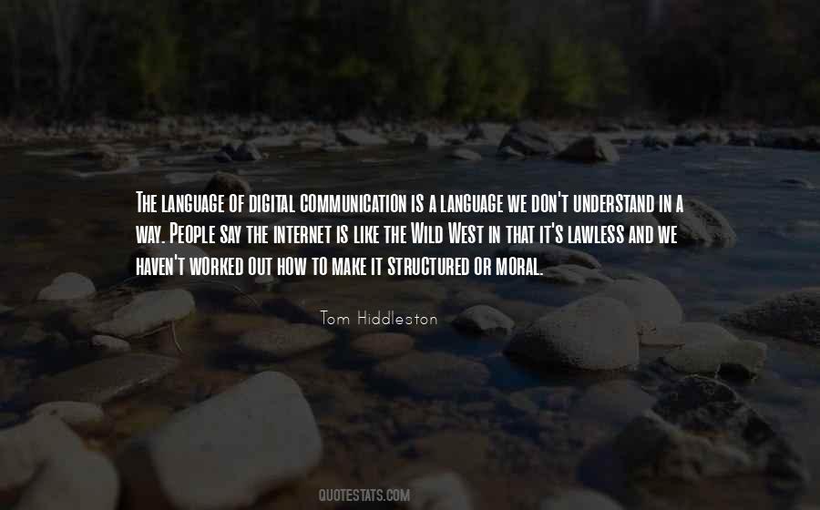 Quotes About Communication And Language #1532745