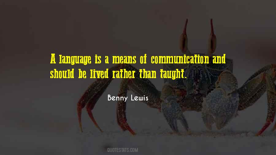 Quotes About Communication And Language #319856