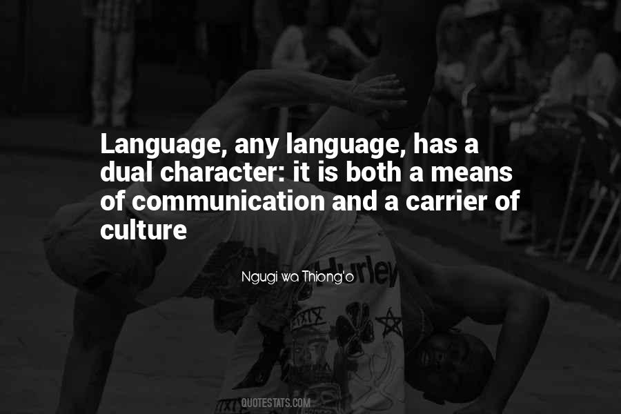 Quotes About Communication And Language #597559