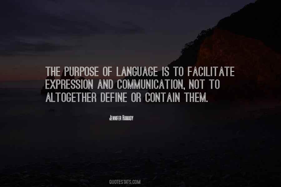 Quotes About Communication And Language #633651