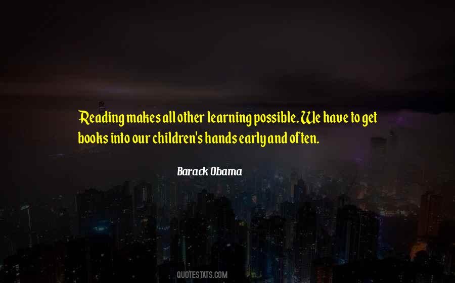 Quotes About Reading To Children #743254