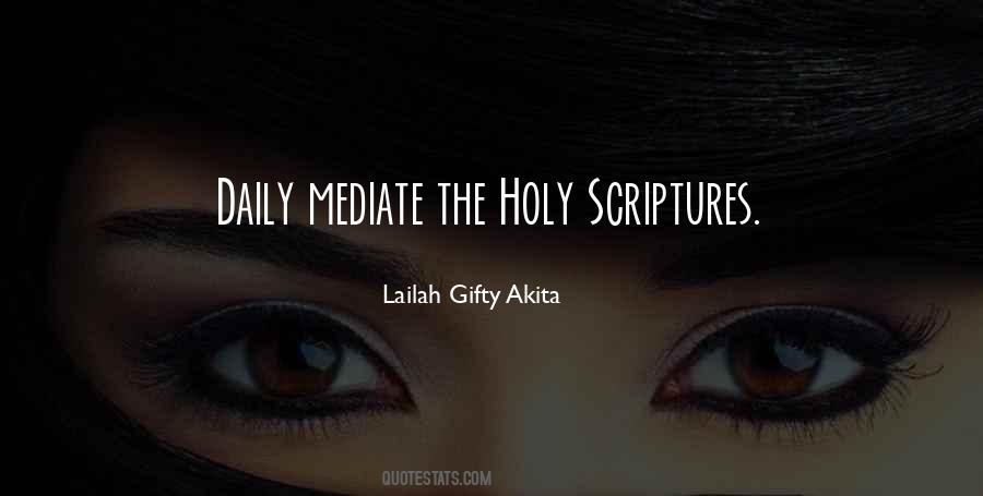 Quotes About Reading The Scriptures #398492