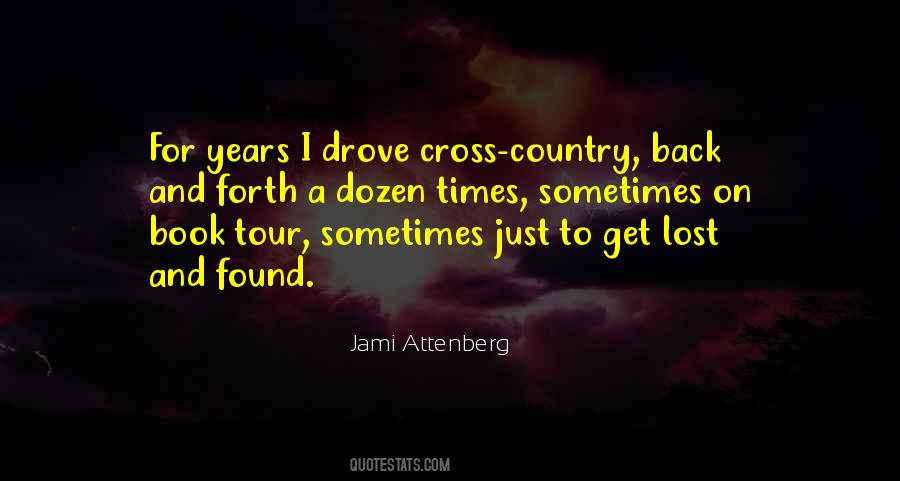 Quotes About Cross Country #1120018