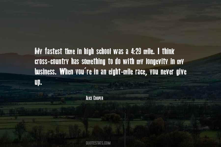 Quotes About Cross Country #1180213