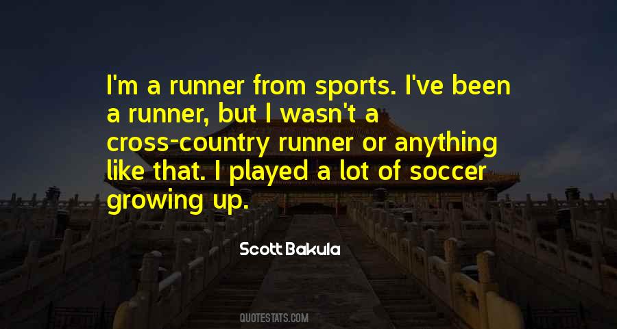 Quotes About Cross Country #640724