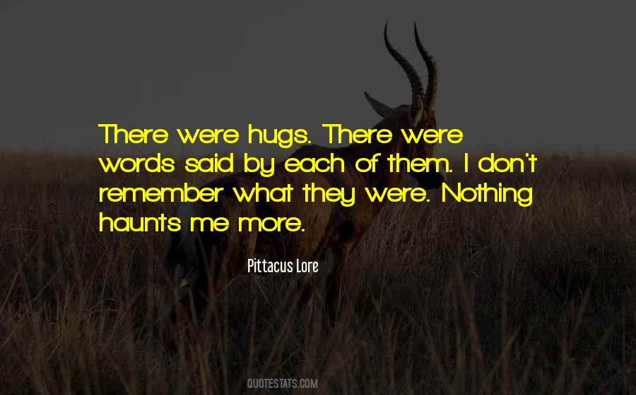Words Said Quotes #1557680