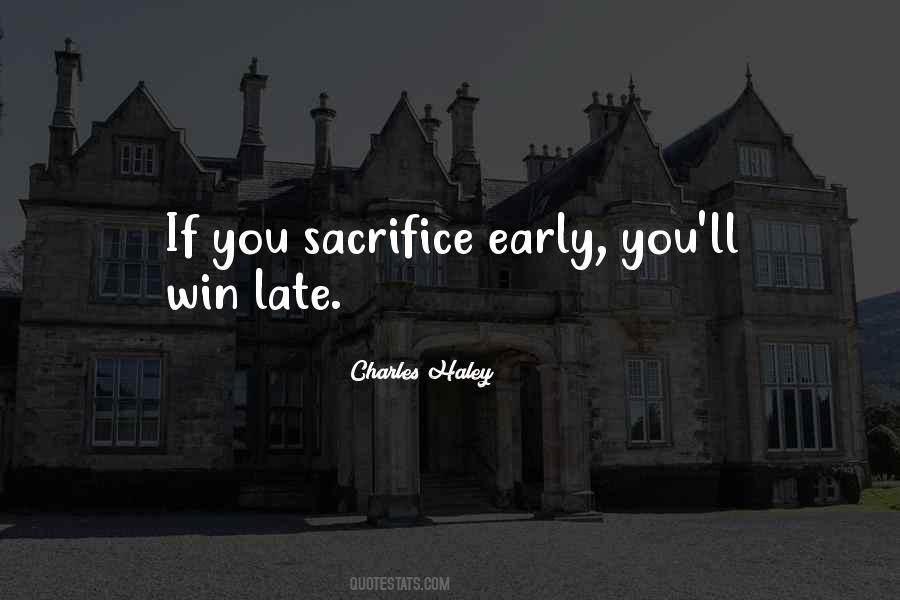 Quotes About Sacrifice For Sports #673577