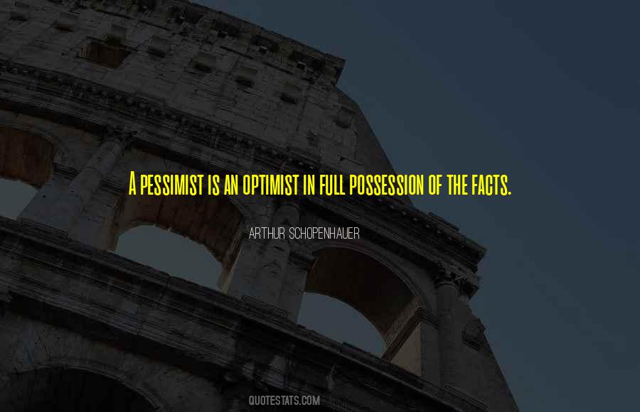 Quotes About Pessimist #1038457